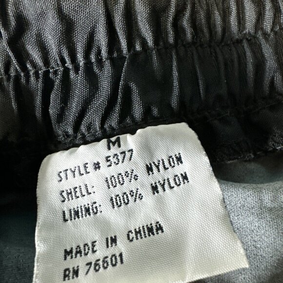 Ski Pants Sport Essentials Size Medium Black Layered Zip Ankle Snow Unisex - Picture 16 of 16